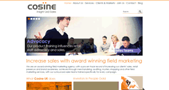 Desktop Screenshot of cosineuk.com